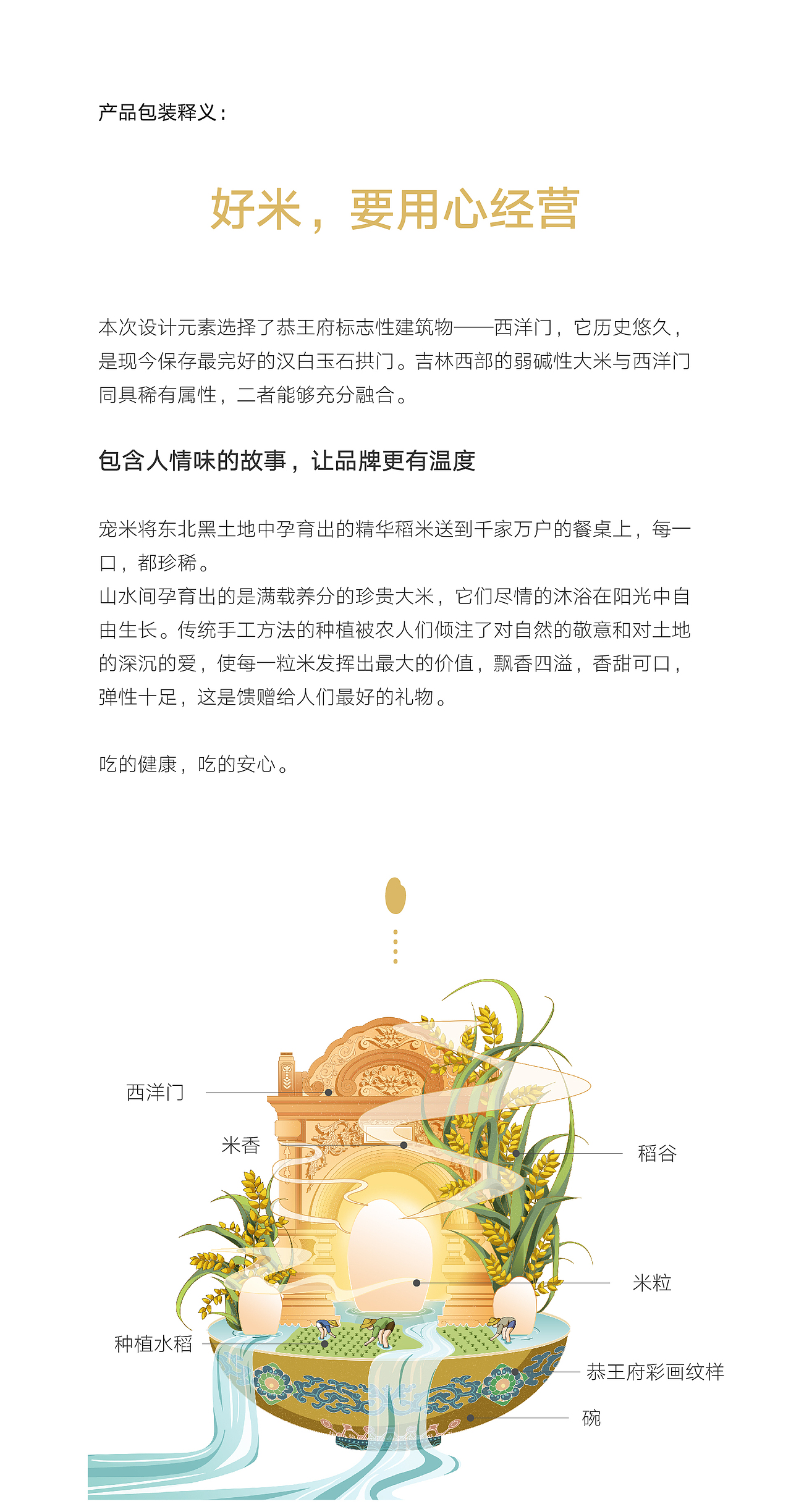 大米包装设计/有机食品包装/大米品牌设计