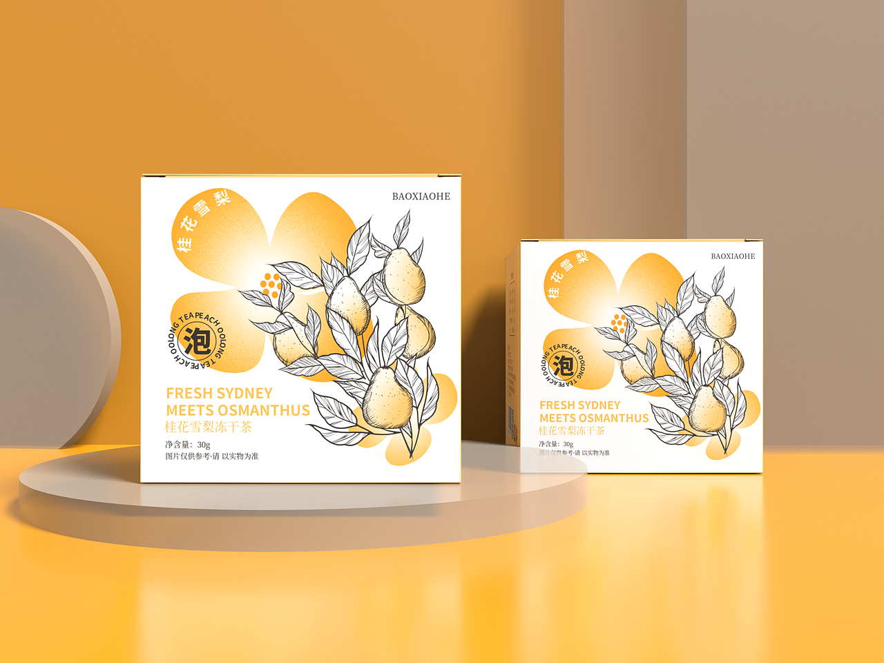 冻干水果茶包装设计（图ZMzAzOTM3MDky） - 包装 - 站酷设计师包小盒BAOXIAOHE原创素材 - 站酷ZCOOL