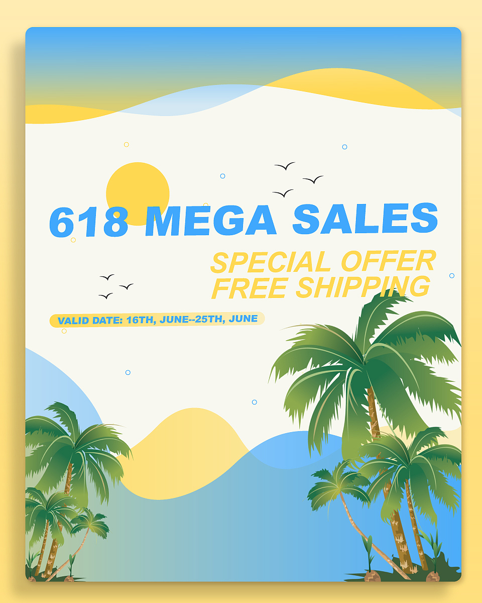 618促销海报-插画清凉风（图ZMzQxNzMzNzIw） - 海报 - 站酷设计师Garou_原创素材 - 站酷ZCOOL