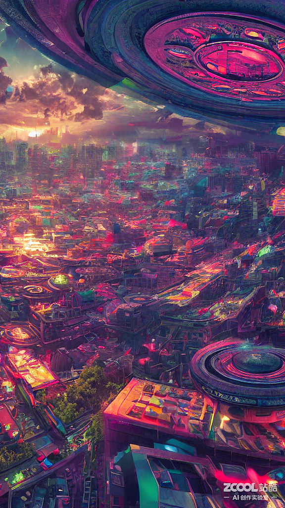 #AI创作实验室#【五彩斑斓的黑科技】