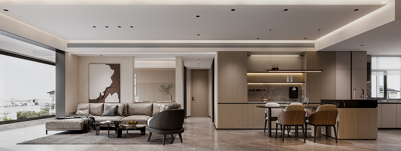 九坤新城首府现代风格（图ZMzQxMTI2MDIw） - 家装设计 - 站酷设计师壹心DESIN原创素材 - 站酷ZCOOL