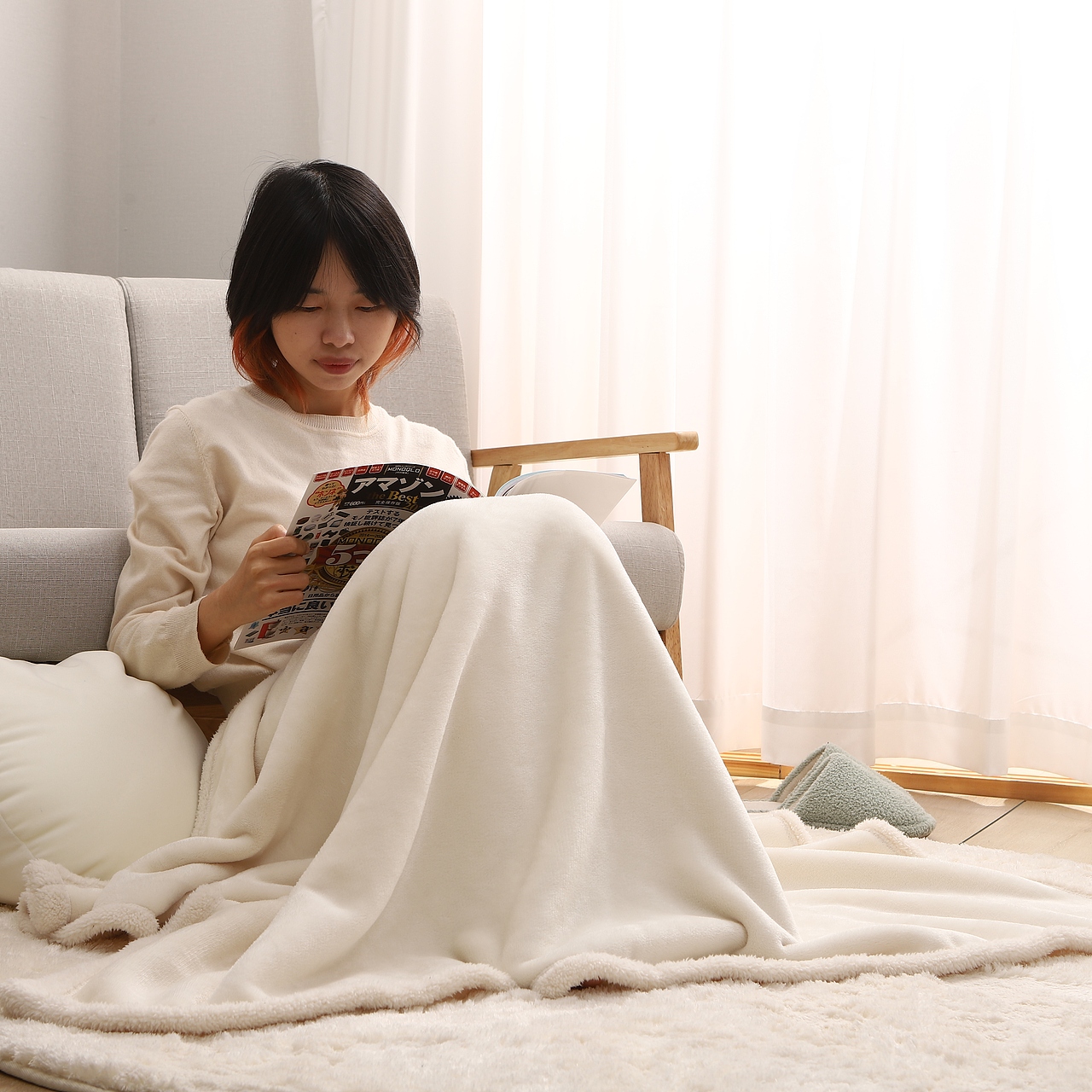 厚款毛毯/冬季家具纺织用品/国内外电商/亚马逊（图ZMzM0OTY3Mzgw） - 产品摄影 - 站酷设计师JMGalleryStudi原创素材 - 站酷ZCOOL