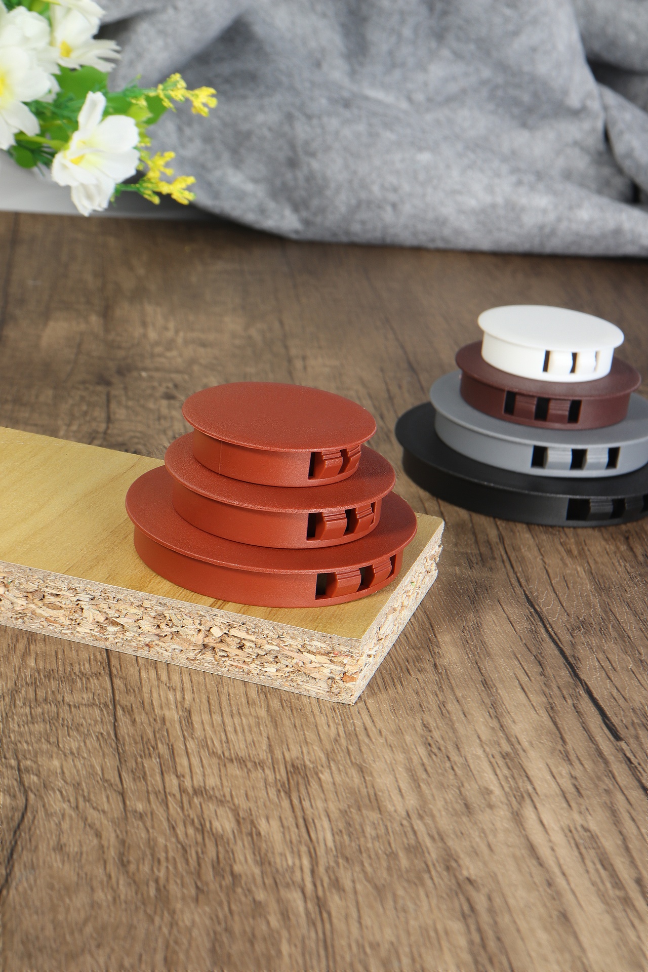 塑料扣式孔塞盖帽