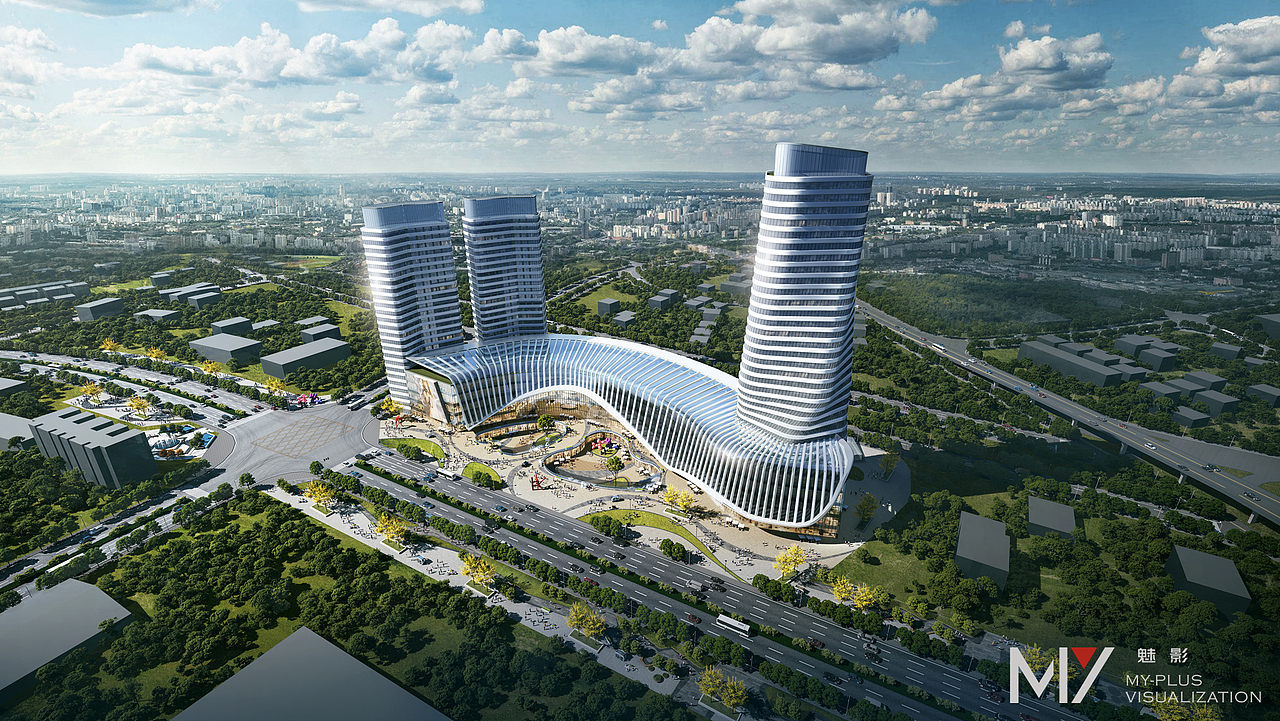 魅影建筑表现（图ZMzA2MTU5MzU2） - 建筑/空间 - 站酷设计师叼香烟的狼原创素材 - 站酷ZCOOL