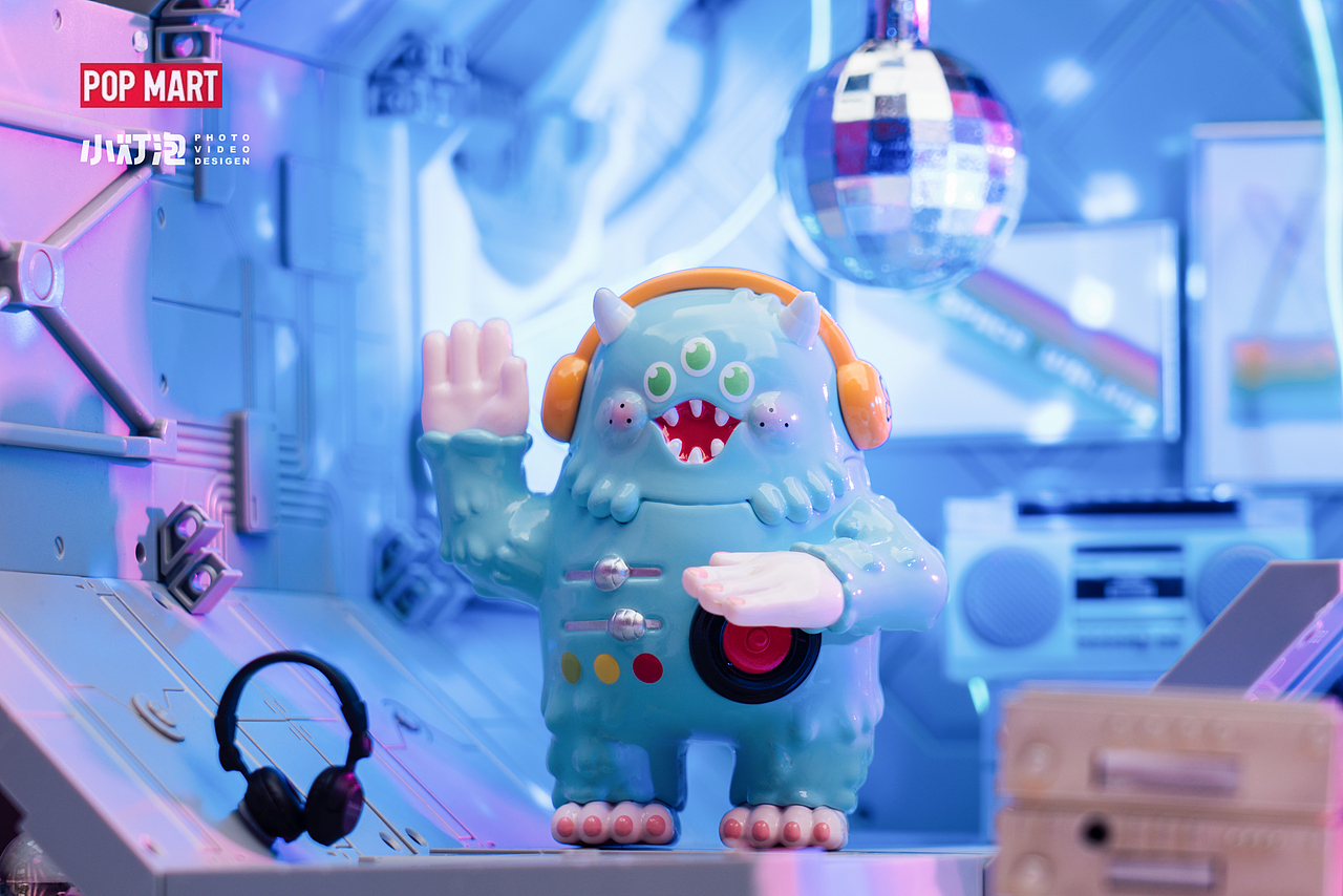 盲盒摄影|泡泡玛特 SPACE WALKER 宇宙音乐会视觉策划