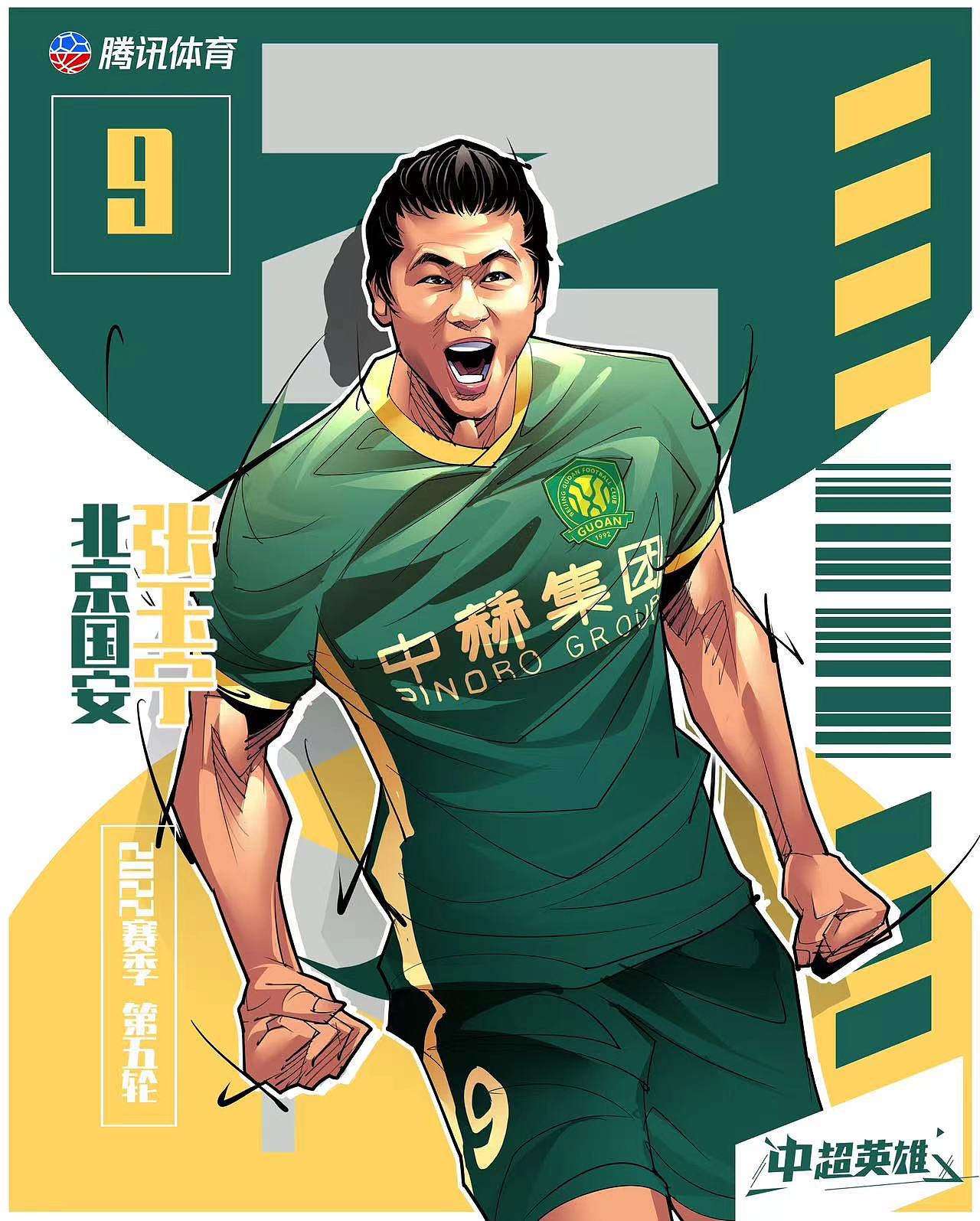 腾讯体育中超英雄2022赛季插画颁奖合集 足球美漫写实（图ZMzI3MTk4NzIw） - 商业插画 - 站酷设计师AceBang原创素材 - 站酷ZCOOL