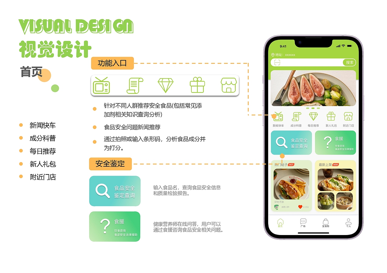 宜食知APP（图ZMzUwNDE2NTQw） - APP界面 - 站酷设计师UI设计星球原创素材 - 站酷ZCOOL