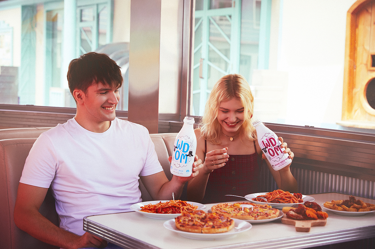 WDOM 新西兰牛奶拍摄