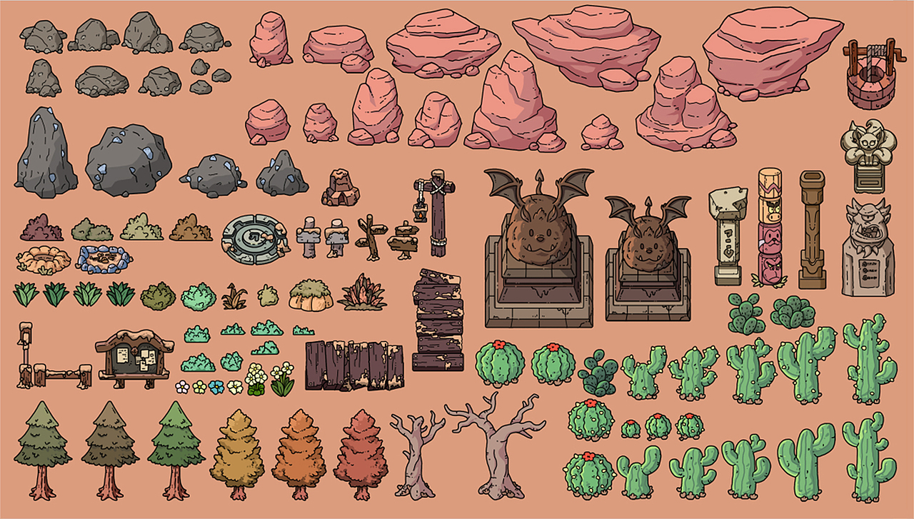 2021-2023游戏场景原画作品集（图ZMzY0MzE3NTY4） - 游戏原画 - 站酷设计师蔡大志原创素材 - 站酷ZCOOL