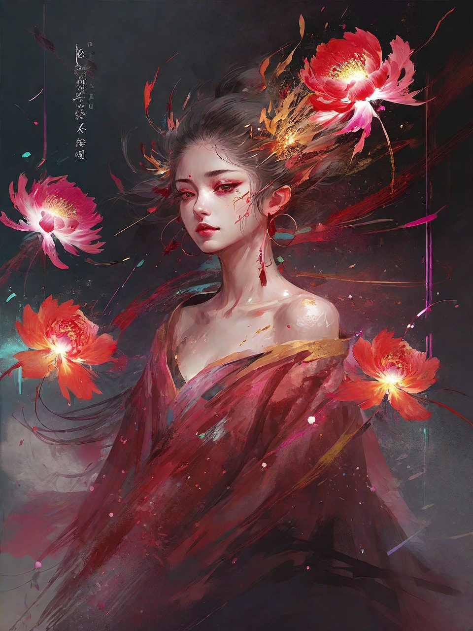 AI绘画｜花仙子系列