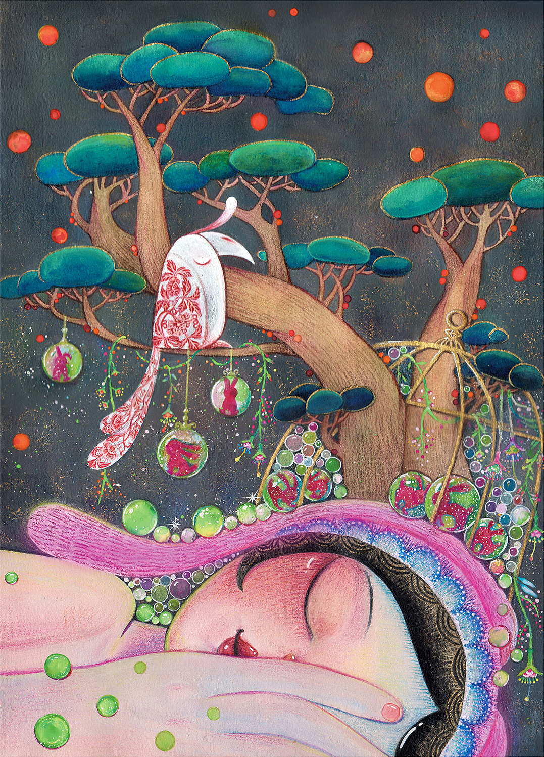 《万物繁花》佟彤个人插画展(系列作品篇)(图ZMzY5MTkxMTQw) - 艺术插画 - 站酷设计师佟彤ART原创素材 - 站酷ZCOOL