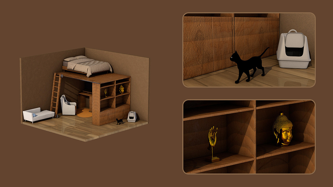 3D建模作品慢传（图ZMzIxMTY5ODU2） - 建筑/空间 - 站酷设计师JOSEWANG原创素材 - 站酷ZCOOL