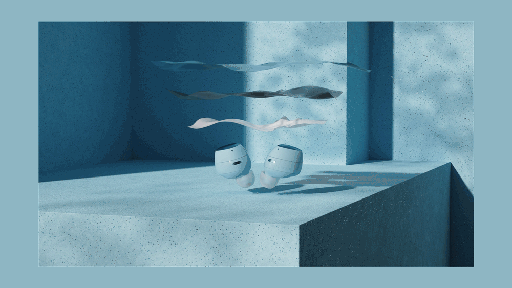 【LYJ首款】蓝牙耳机动画渲染