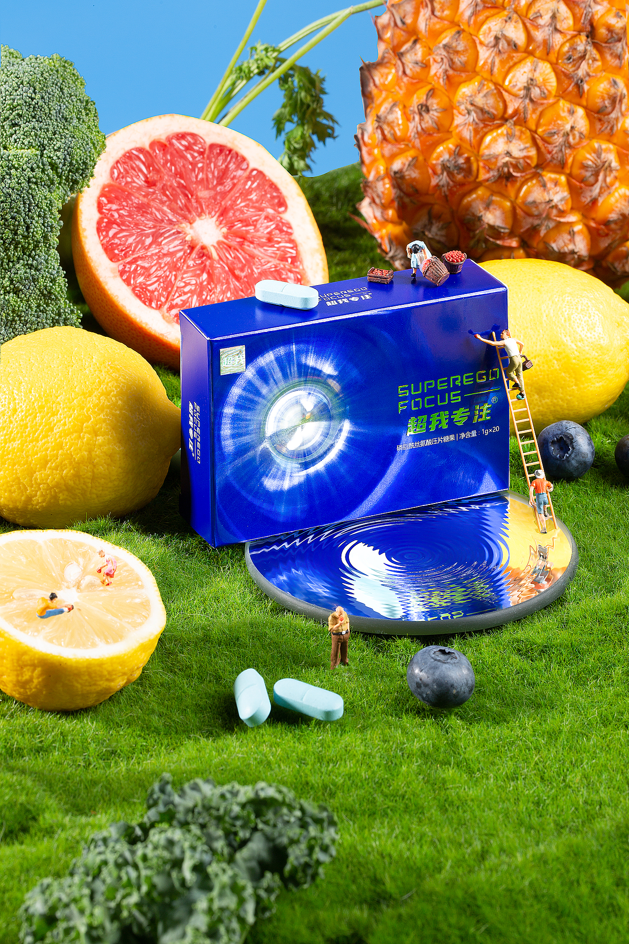 超我专注-微缩小人拍摄