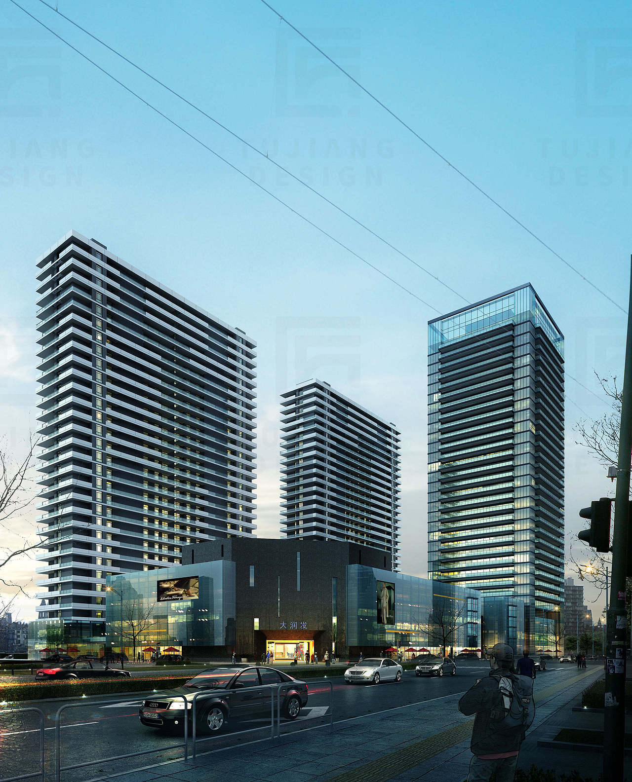 室外商业空间建筑设计