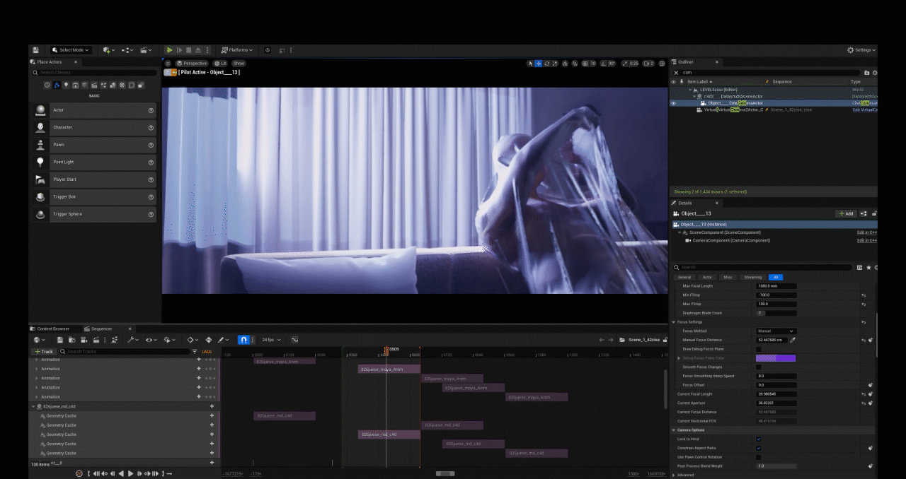 UE5原创故事短片--密室PENETRALIUM