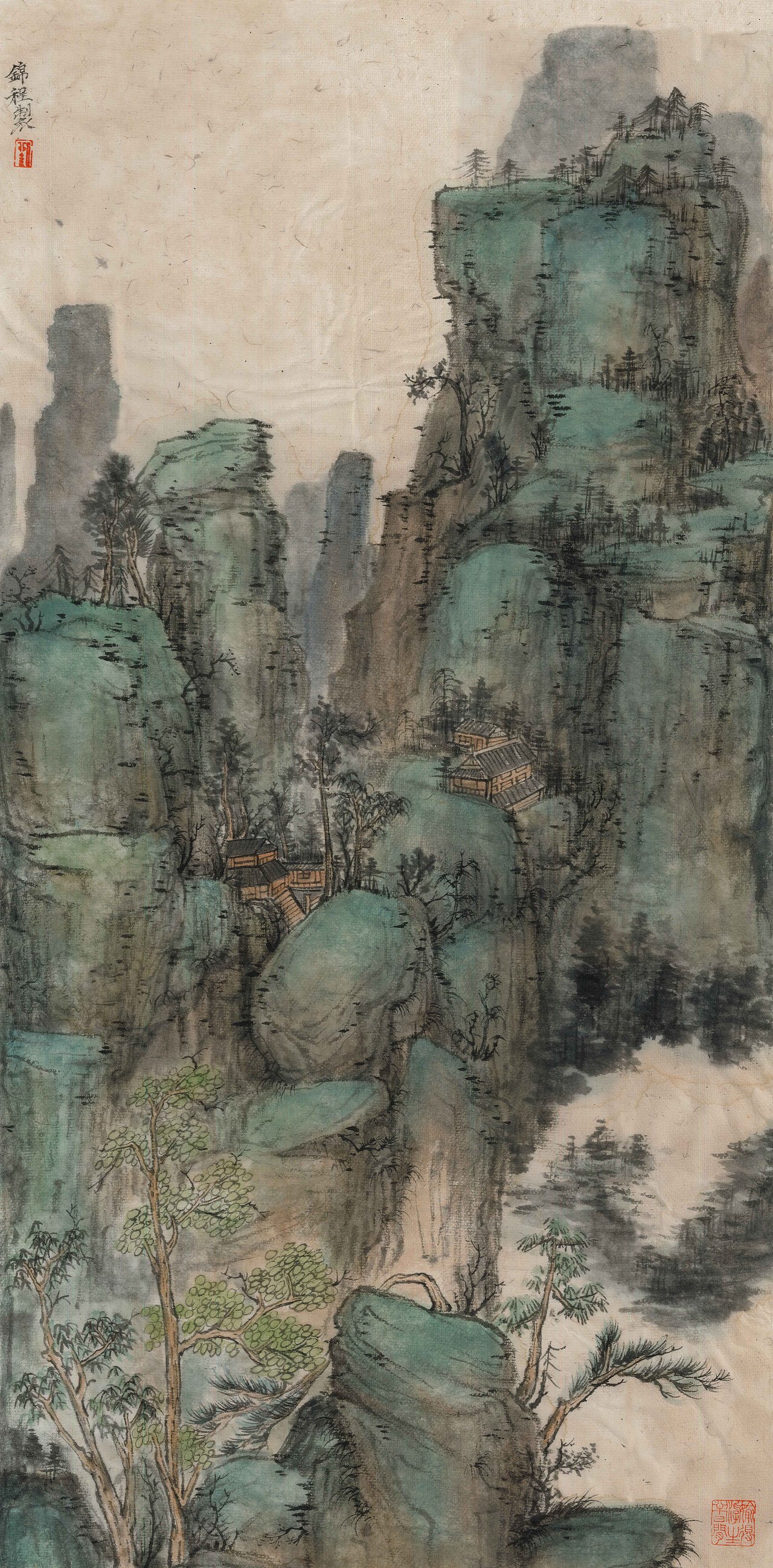 包含传统文人画风韵的岁寒三友(图ZMzYwMjk2OTA4) - 绘画 - 站酷设计师九四无影无踪原创素材 - 站酷ZCOOL