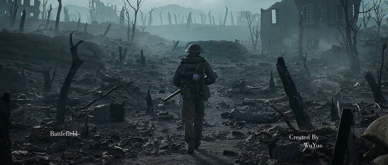 最近摸得渲染图（blender+ue5）（图ZMzIxNjMwNjU2） - 场景 - 站酷设计师无月_原创素材 - 站酷ZCOOL