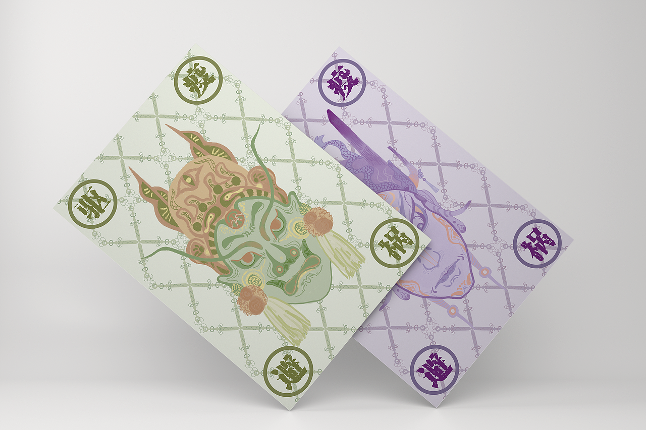 遇见傩戏/文化衍生品设计