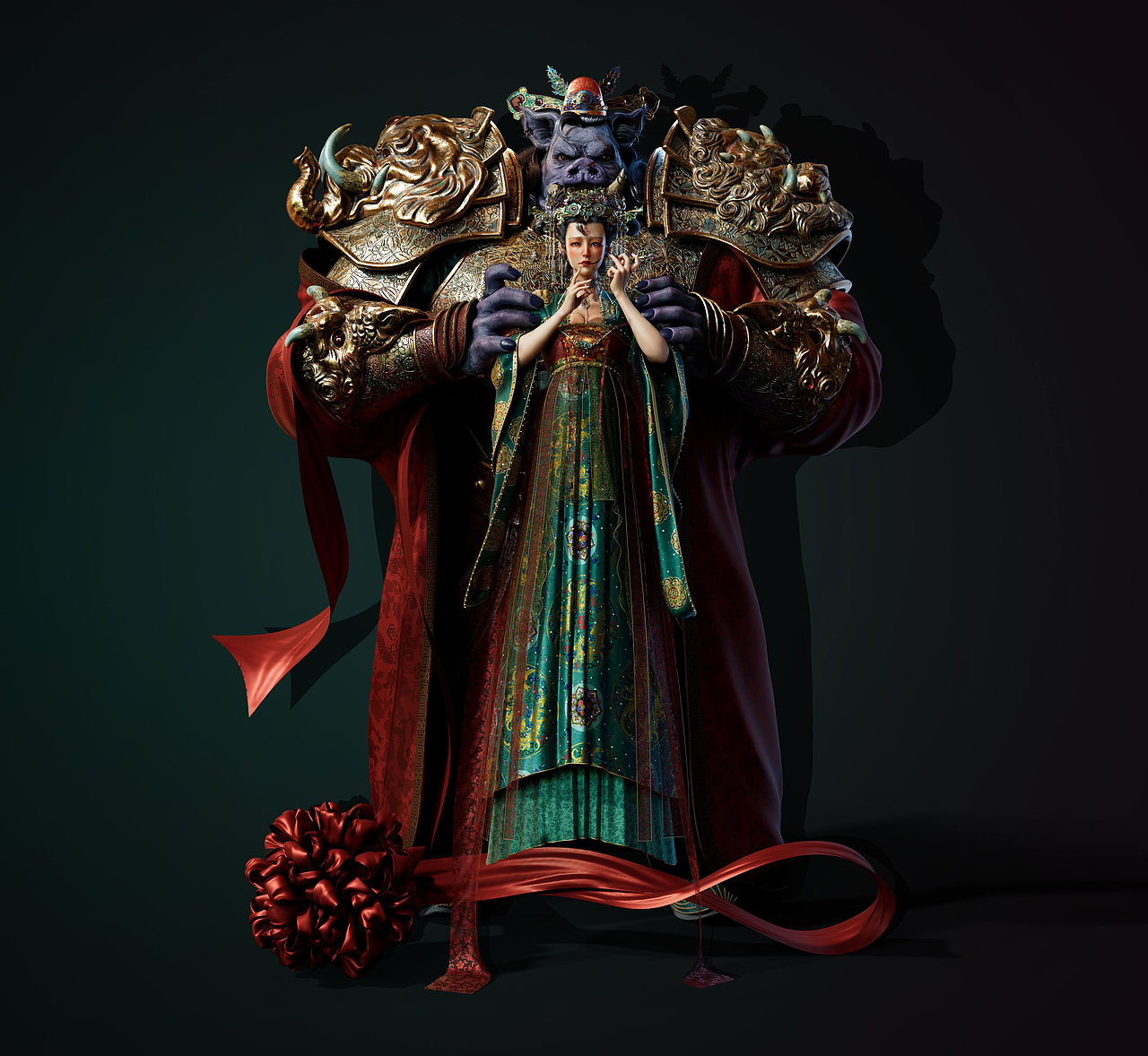 【学生作品】唐雪松--《猪刚鬣》