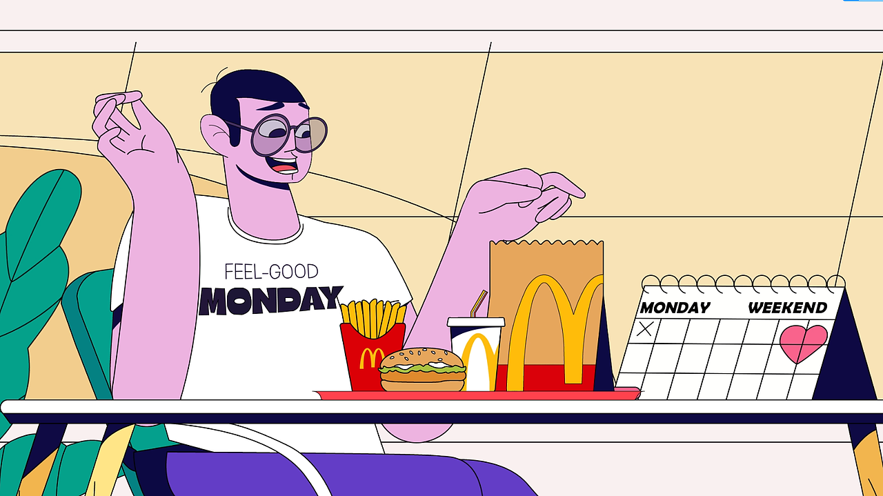 麦当劳MG动画临摹作品（图ZMjk3MDYwNjQw） - Motion Graphic - 站酷设计师Haohaohalo原创素材 - 站酷ZCOOL