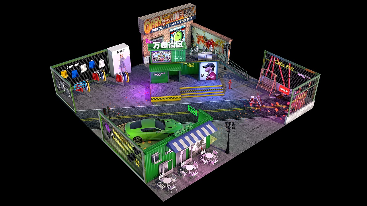 万象汇中厅美陈（图ZMjk4NzAyMzA4） - 展陈设计 - 站酷设计师Richard爱吃肉原创素材 - 站酷ZCOOL