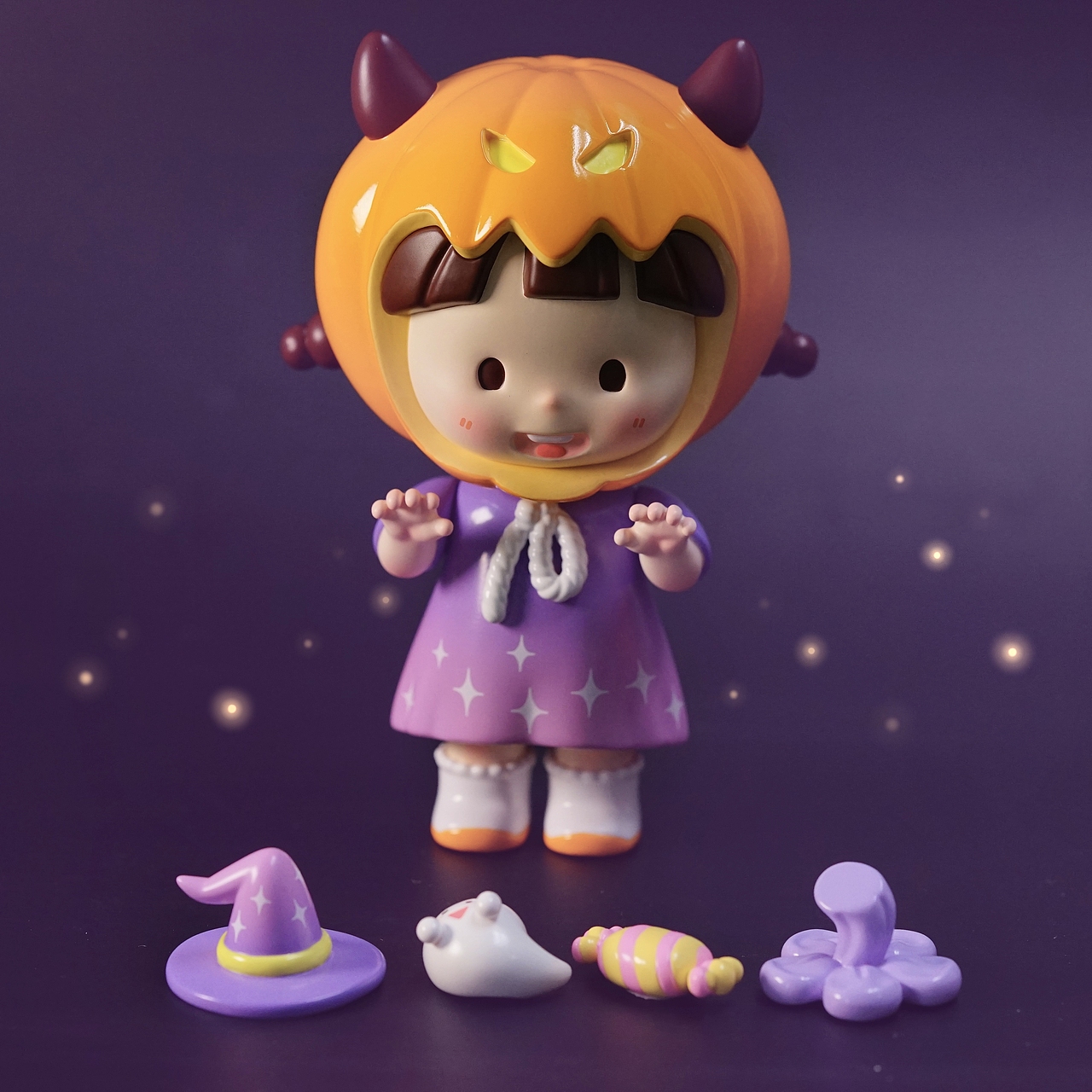 萬圣節(jié)里的小可愛：小米諾南瓜可愛鬼（圖ZMzIzMzUzMjQ4） - 玩具 - 站酷設計師嘻飯實驗室原創(chuàng)素材 - 站酷ZCOOL