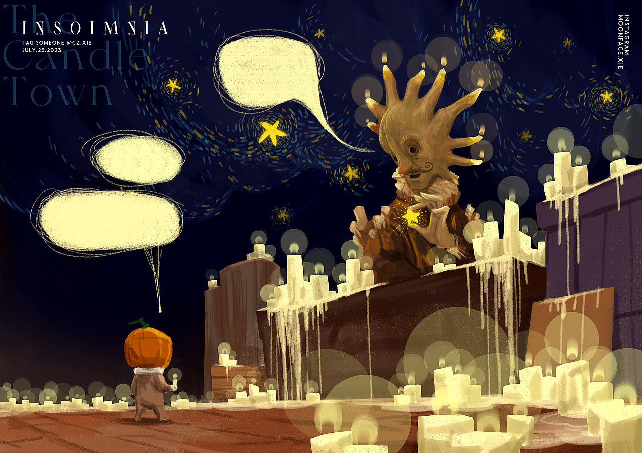 The Candle Town / concept