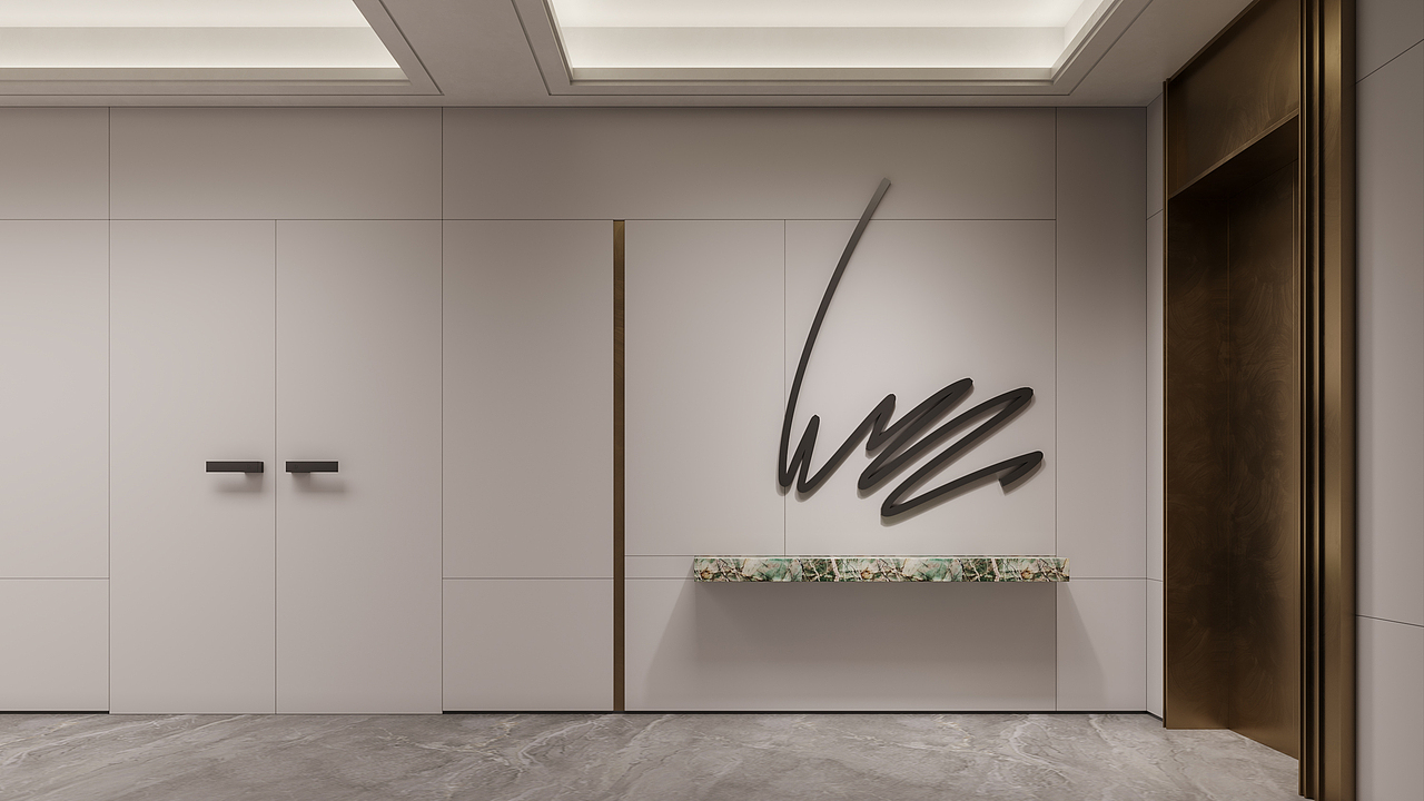 家装大平层奶油风