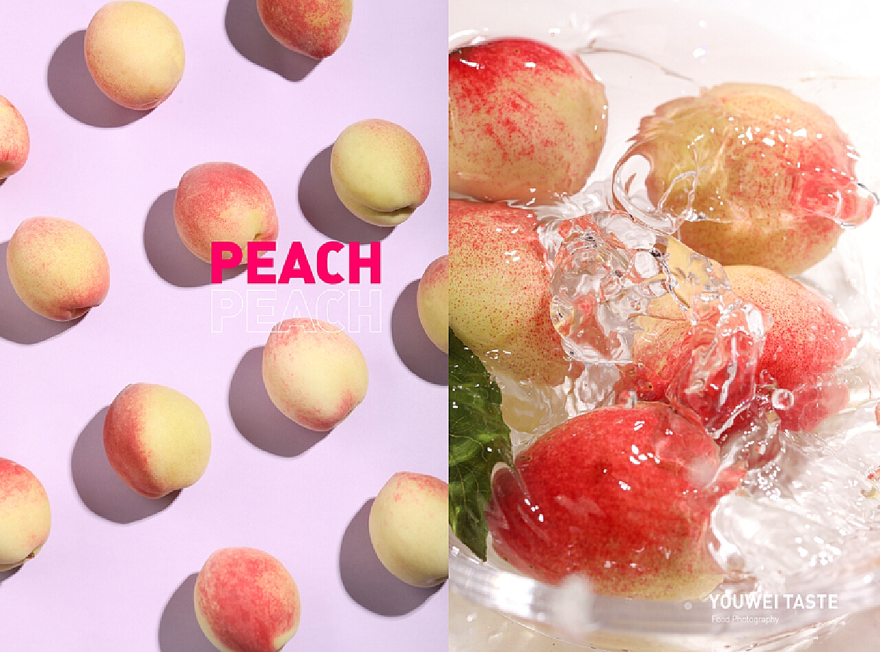 去菜市场买了伍圆的桃子 | PEACH|摄影|美食摄影|有味摄影_原创作品-站酷ZCOOL