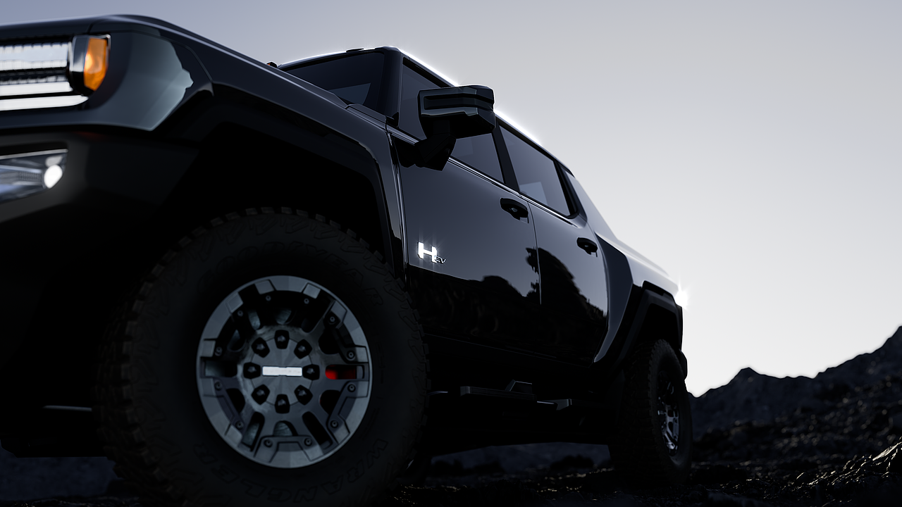 汽车_渲染练习3