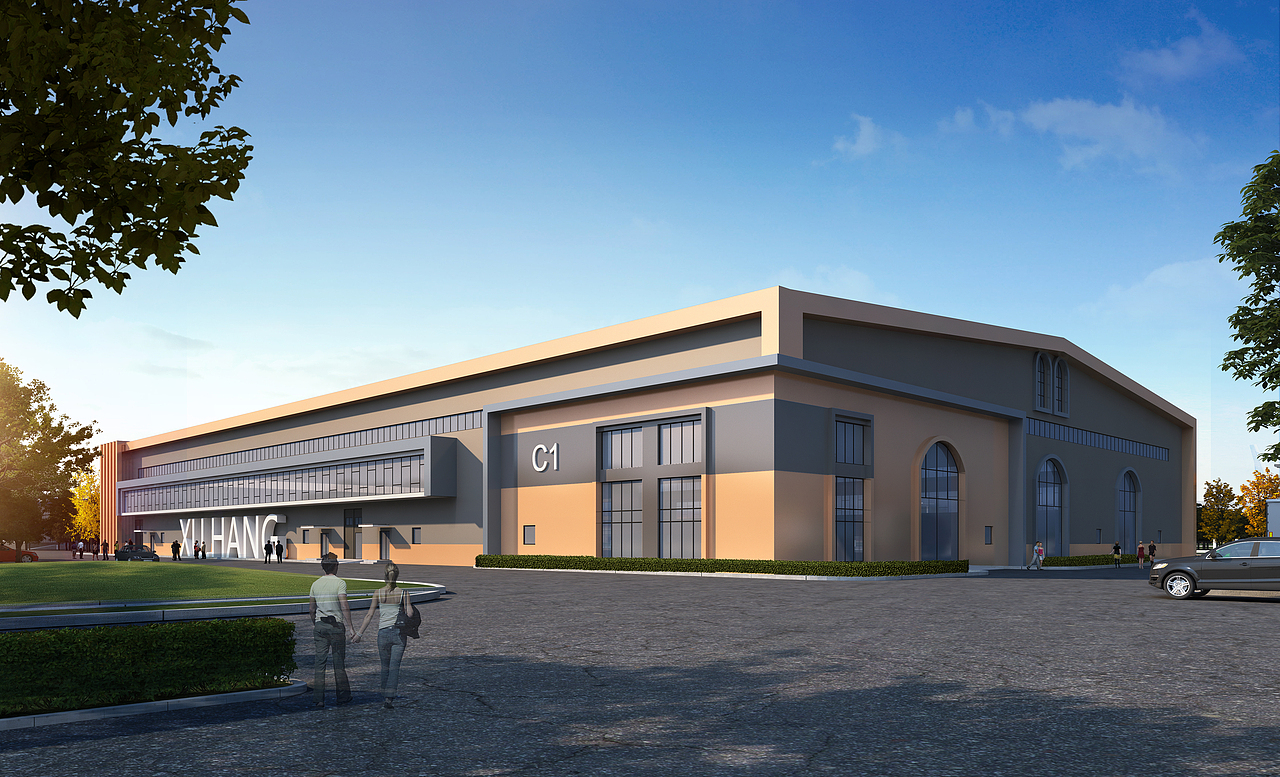 建筑室外效果图（图ZMzY4MTEwOTQ0） - 建筑/空间 - 站酷设计师ASK_GZ原创素材 - 站酷ZCOOL