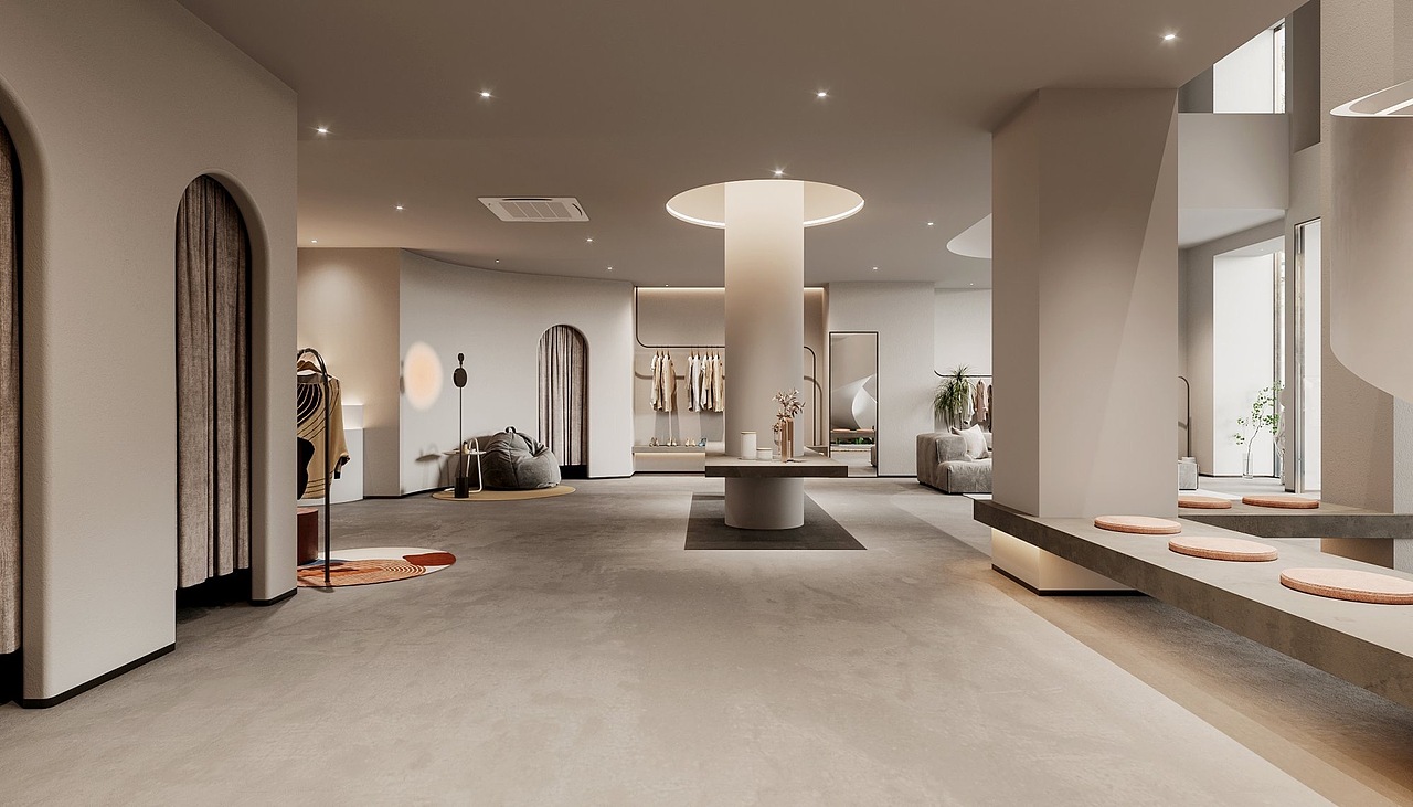 诧寂风格服装店