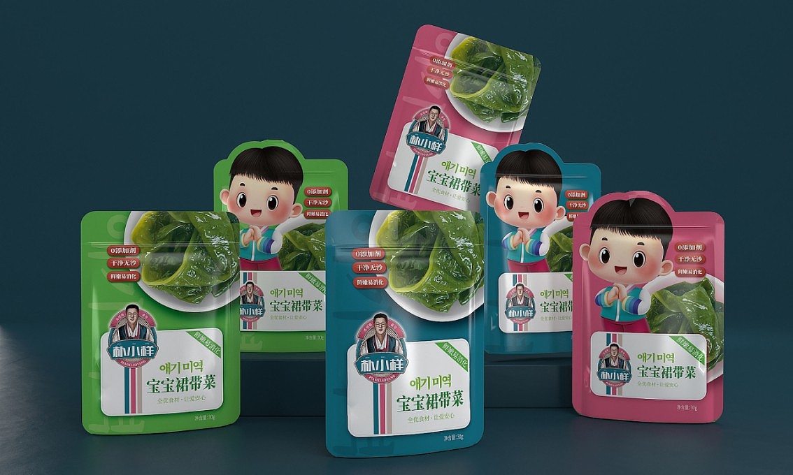 朴小样朝鲜族美食——徐桂亮品牌设计!