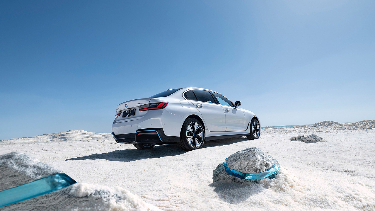 宝马i3拍摄大片