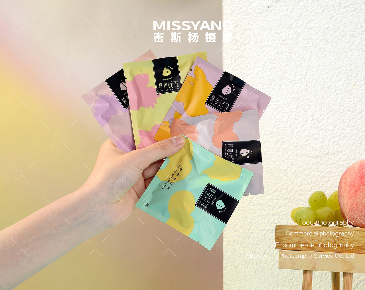 白桃乌龙茶|电商美食摄影|饮品花茶拍照×郑州密斯杨