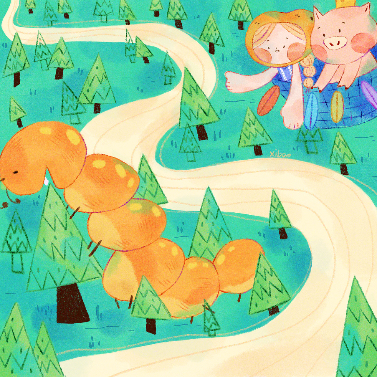 2022年插画合集（图ZMzI2NTY3MjUy） - 儿童插画 - 站酷设计师喜宝的画原创素材 - 站酷ZCOOL