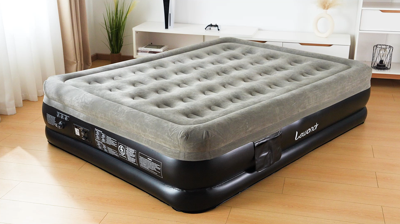 充气床垫 全包立角侧袋款（图ZMzY2NzAyODIw） - 产品摄影 - 站酷设计师Panda雷叔原创素材 - 站酷ZCOOL