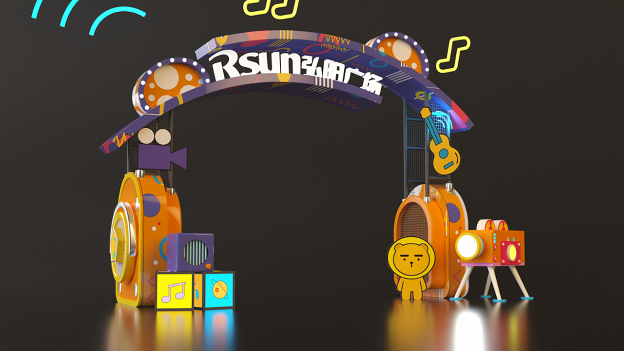 C4D练习作品（图ZMzE0NTExNDE2） - 其他三维 - 站酷设计师月亮炸了原创素材 - 站酷ZCOOL