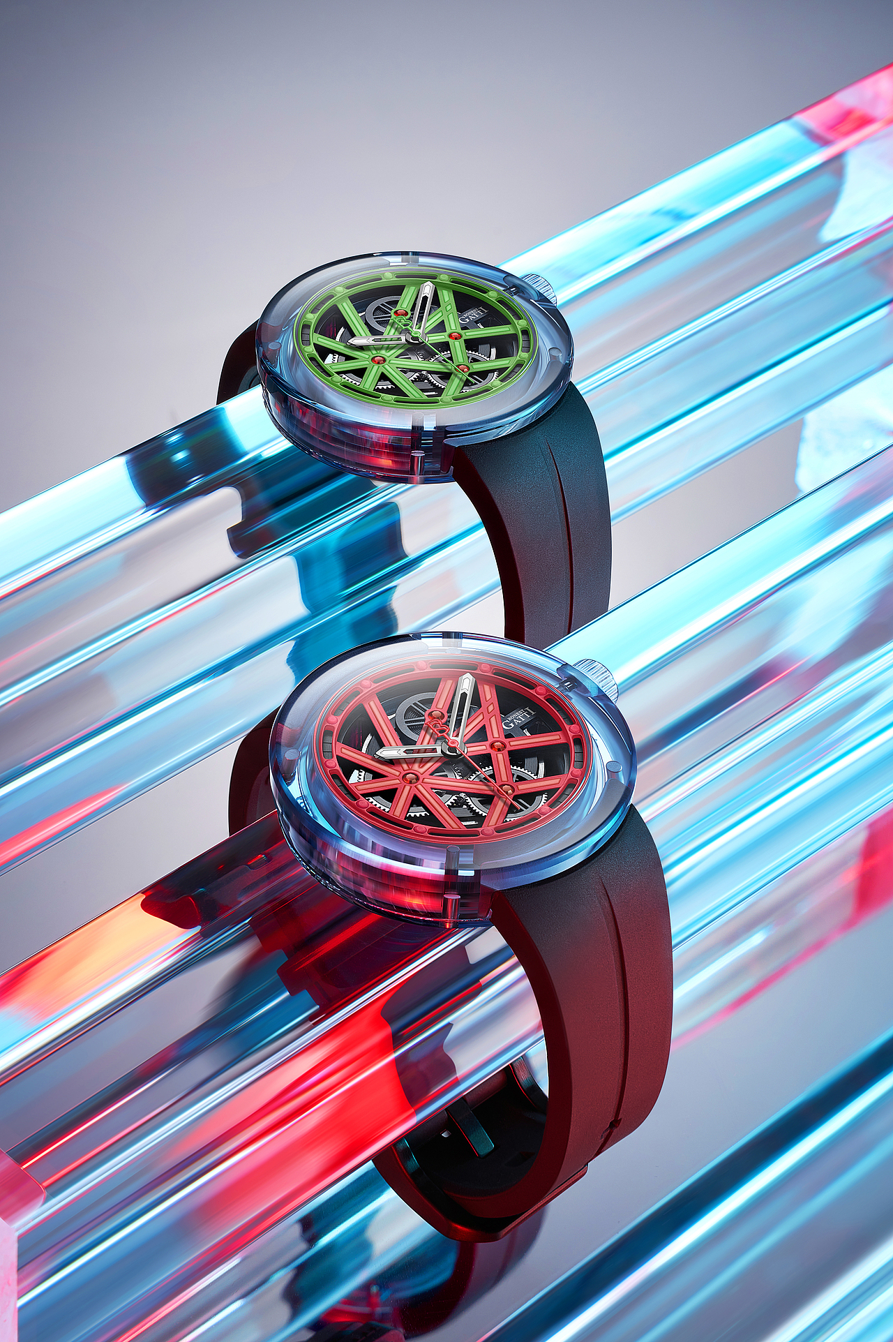 透明手表场景案例