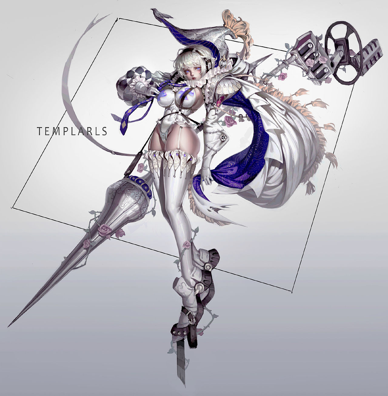 元素动力|汉堡老师的骑士主唱（图ZMzIyNDQyNDY4） - 艺术插画 - 站酷设计师元素动力CG原创素材 - 站酷ZCOOL