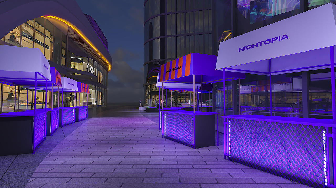 夜文化商场氛围打造