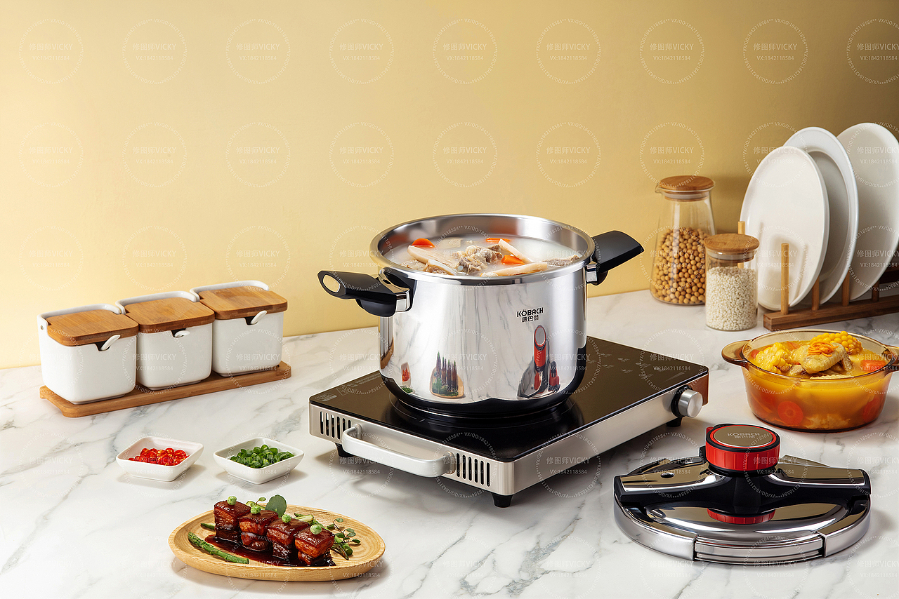 电商产品——高压锅修图