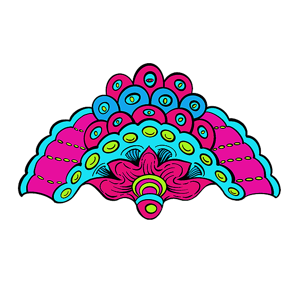 当传统凤鸟纹遇到赛博朋克