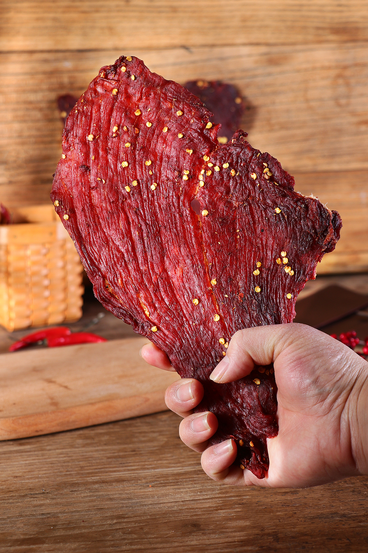 可以砍人的手撕牛肉干! 正宗内蒙古风干肉