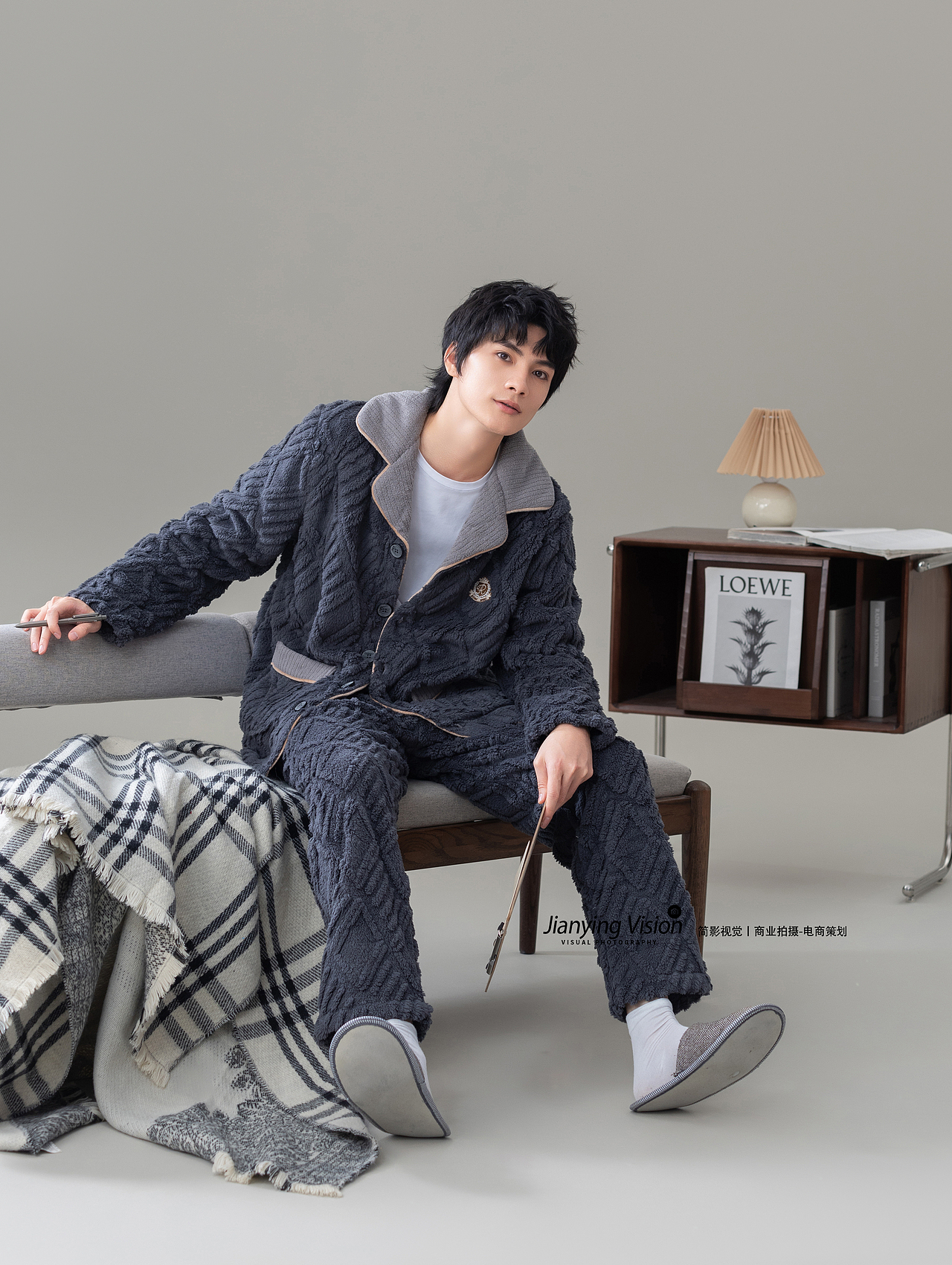 男士家居服摄影/睡衣拍摄/杭州家居服摄影