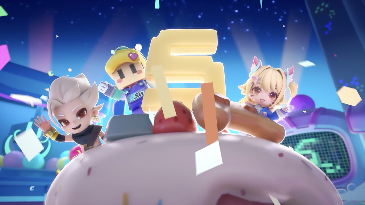 逃跑吧少年五周年 Q萌三维电玩城闯关CG