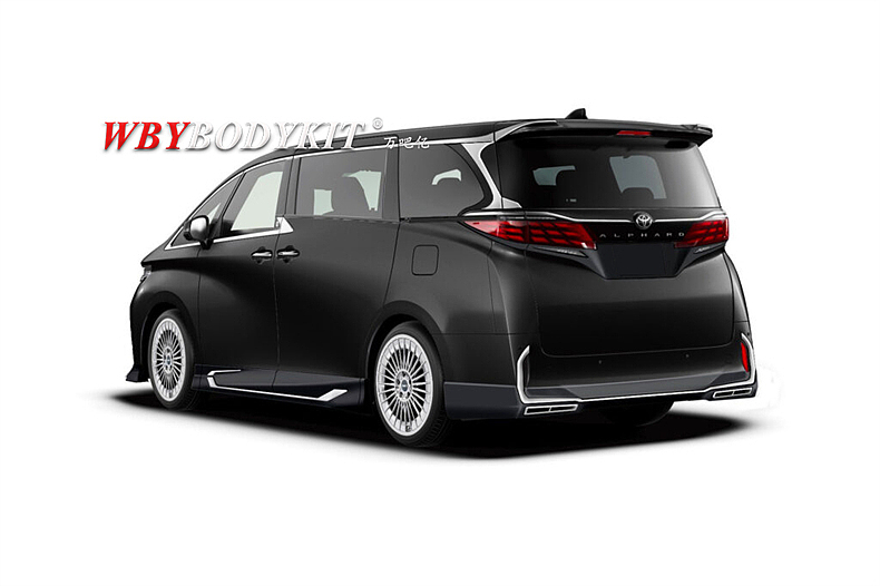 丰田埃尔法改装TOMS小包围前后唇侧裙尾翼40系机盖（图ZMzY3MjAyNDky） - 其他 - 站酷设计师WBYBODYKIT原创素材 - 站酷ZCOOL