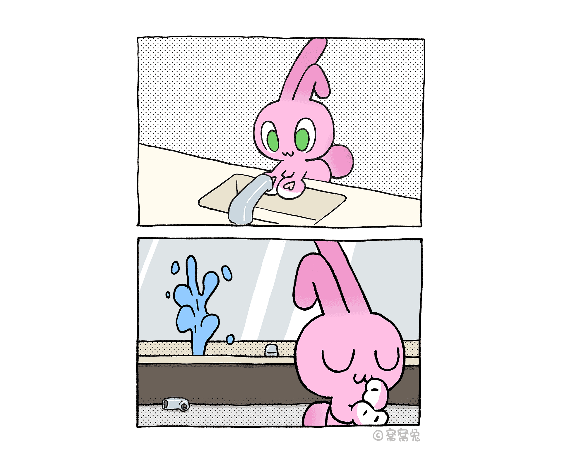 窝窝兔｜角色设计 & 动态漫画 & 表情包