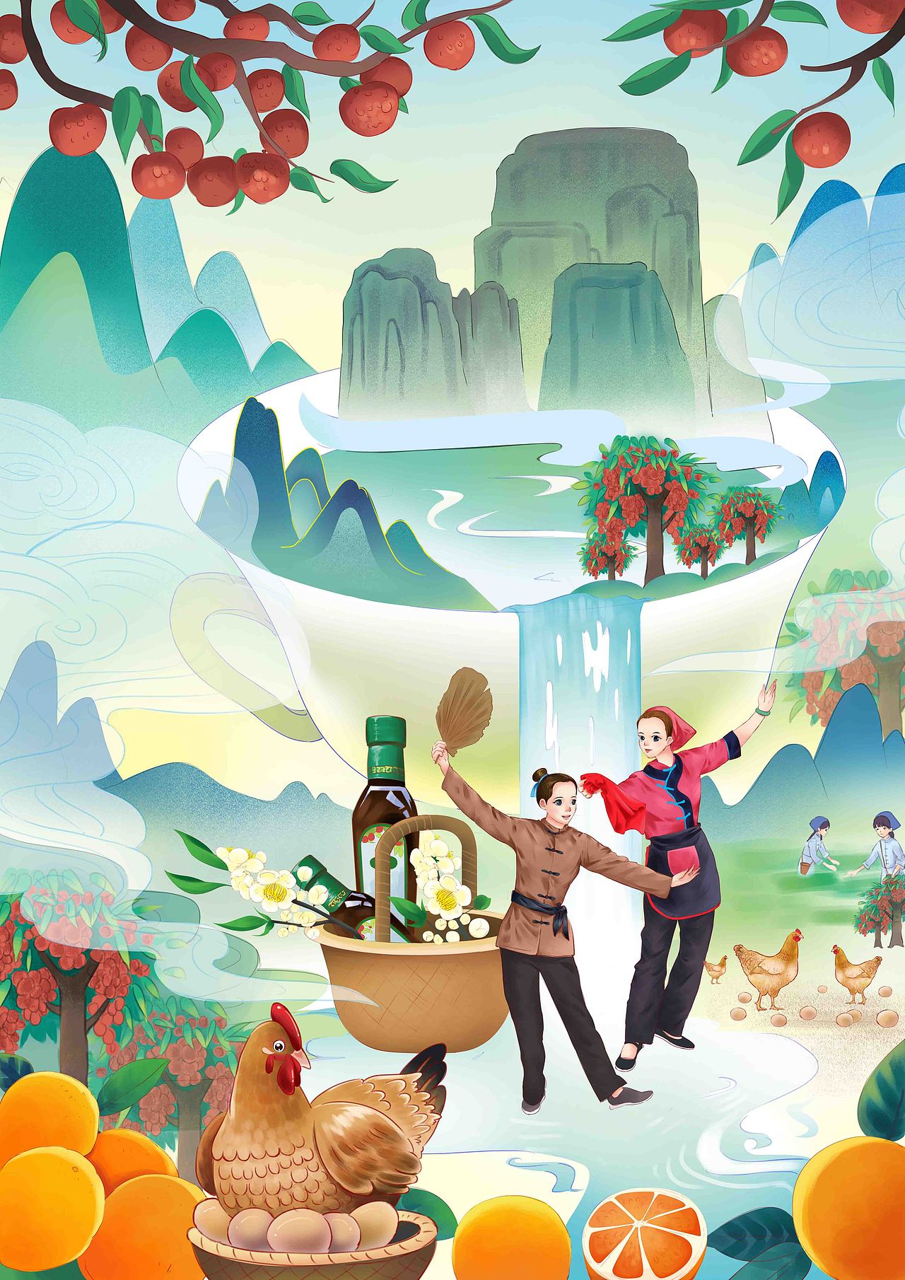 包装插画（图ZMzM5ODU4NDU2） - 艺术插画 - 站酷设计师单纯插画设计原创素材 - 站酷ZCOOL